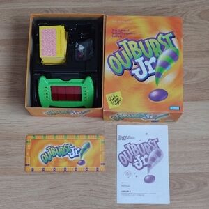 Outburst Jr. Kids Discontinued Game Like New 2001 Vintage